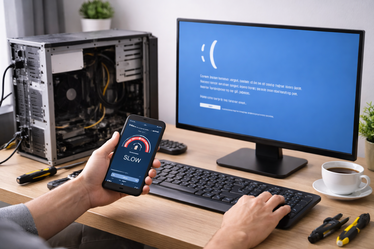 From Slow Speeds to Blue Screens: Resolving Common Computer Woes