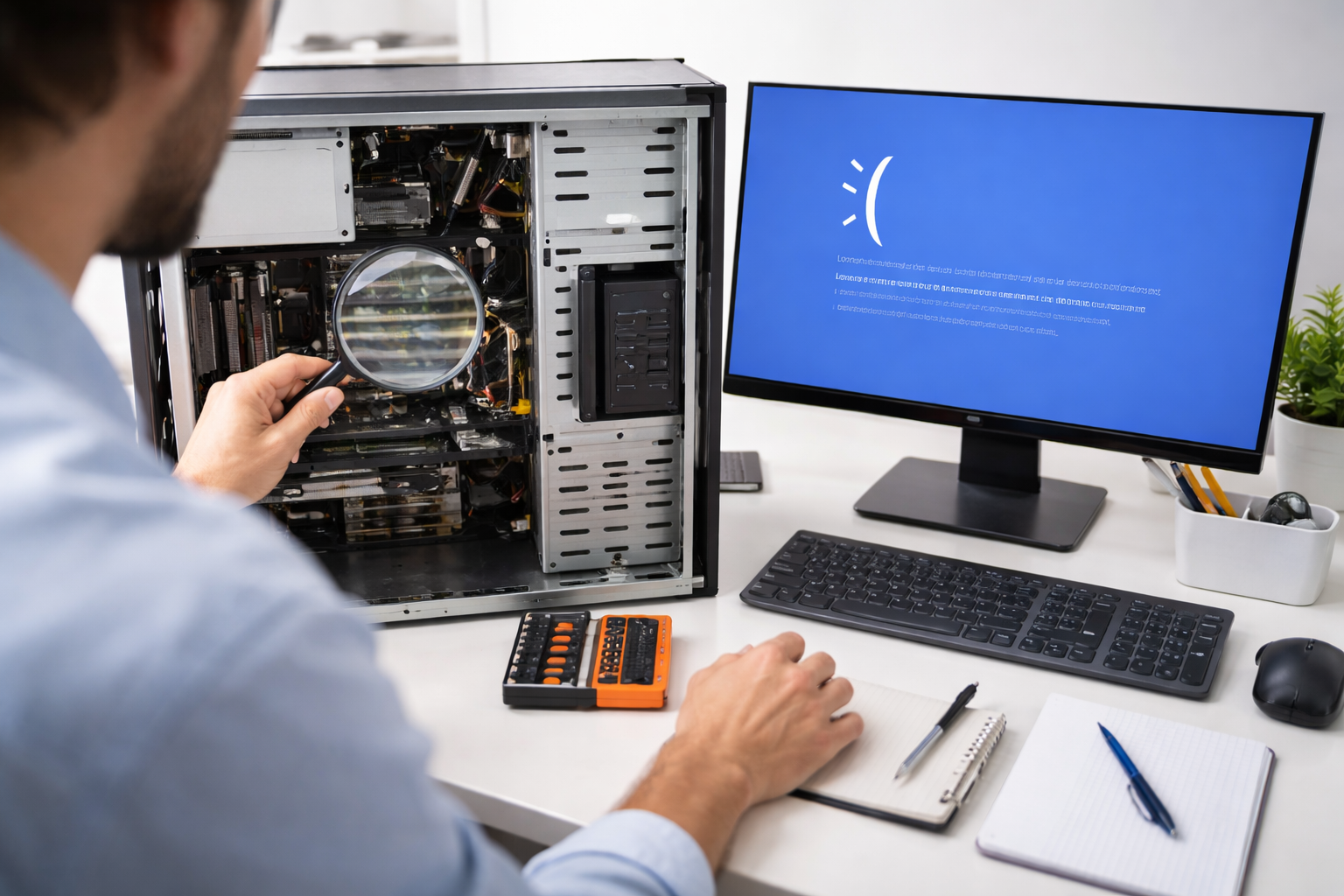 From Slow Speeds to Blue Screens: A Guide to Resolving Common Computer Problems